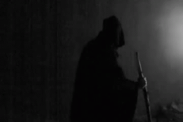 Gif animé gothique sorcier